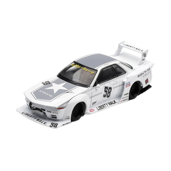 【楽天市場】MINI-GT 1/64 LBWK Nissan スカイライン GT-R32 Kaido Works 東京オートサロン (右 ...