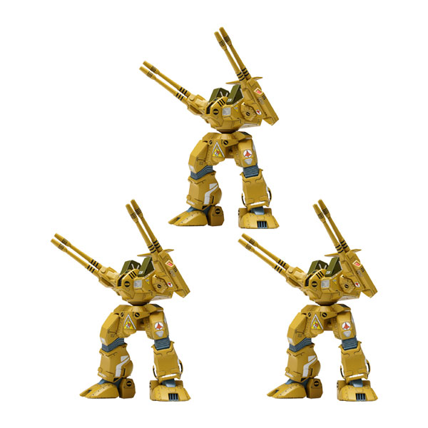 送料無料◆WAVE 超時空要塞マクロス 1/100 ADR-04-MkX ディフェンダー プラモデル 3個セット MC-086 【7月予約】|でじたみん 店