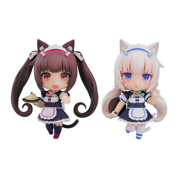 送料無料◆ねんどろいど ネコぱら セカイコネクト 2種セット (ショコラ/バニラ) (ネコぱら セカイコネクト)Ver. グッドスマイルカンパニー フィギュア 【10月予約】 8,140円