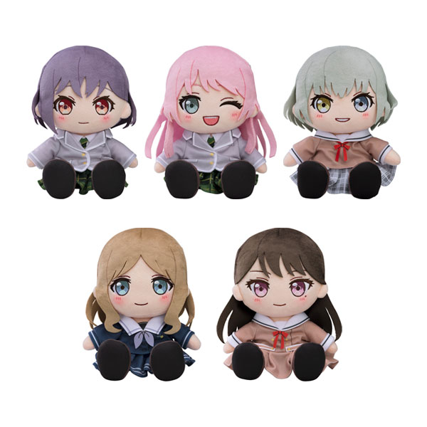 貨物輸送無料◆再販 ぬいぐるみ BanG Dream！ MyGO！！！！！ 5種仕掛ける (高松 燈/千早 愛音/要 楽奈/長崎 そよ/椎名 立希) ユニフォームVer. グッドスマイルカンパニー 【10月取っておく】