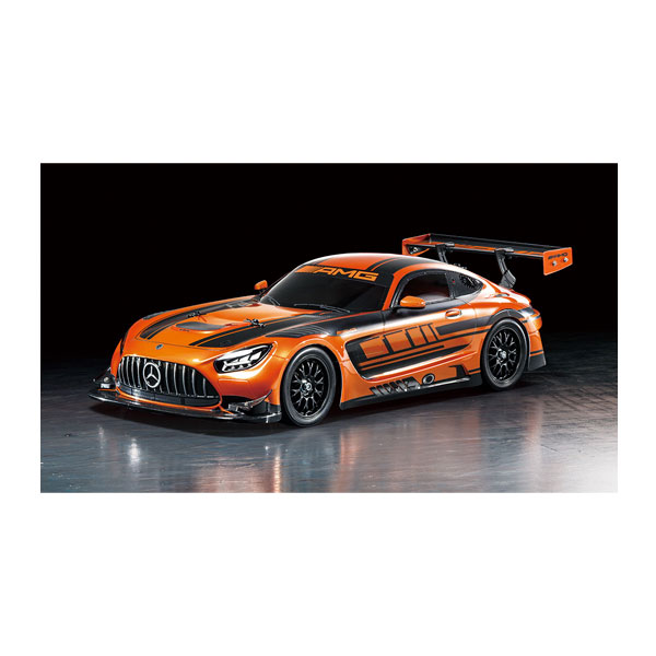 送料無料◆タミヤ 電動RCカー(特別企画) 1/10 メルセデス AMG GT3 EVO オレンジ塗装済ボディ (TT-02シャーシ) 47519 （ZR177286）｜でじたみん 店