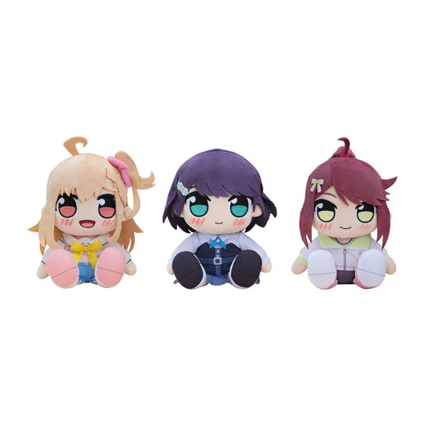 貨物輸送無料◆くりぱん ぬいぐるみ イキヅライブ！ LOVELIVE！ BLUEBIRD 3種書き割り (高橋ポルカ/麻布麻衣/五桐 玲) グッドスマイルカンパニー 【11月取っておく】
