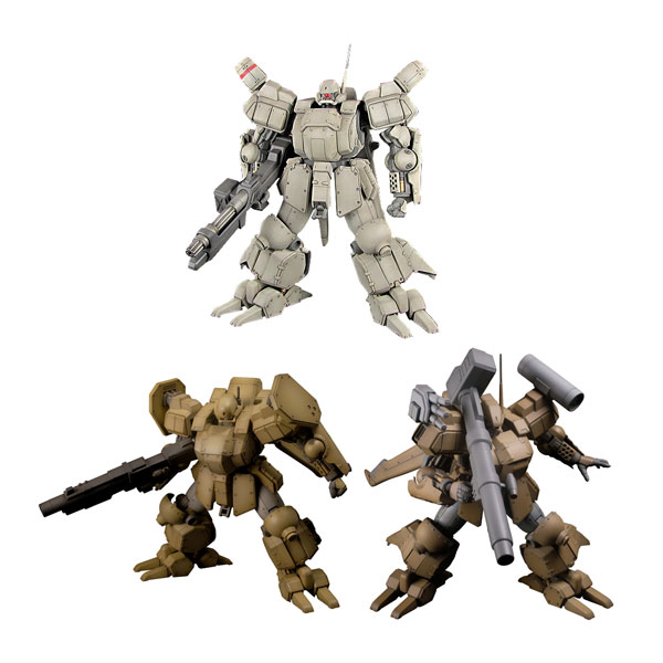 送料無料◆再販 プラム 1/35 重装機兵レイノス AS-5E3 レイノス 3種セット(主人公機/陸戦仕様/量産機) リニューアルVer. プラモデル セット商品 【9月予約】｜でじたみん 店