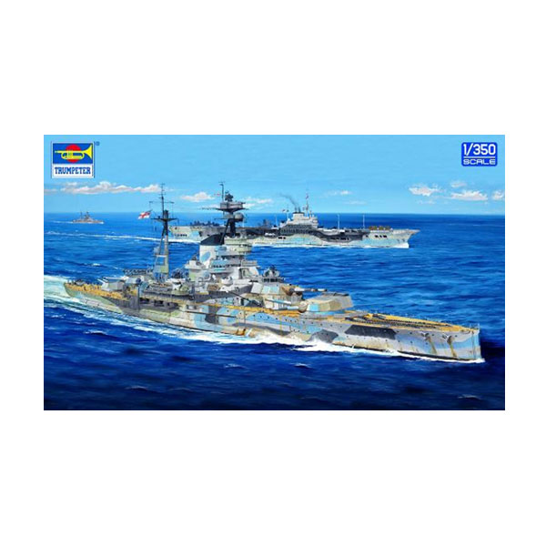 送料無料◆トランぺッター 1/350 イギリス海軍 戦艦 HMS レゾリューション プラモデル 05379 【9月予約】|でじたみん 店