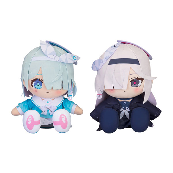 送料無料◆ちょこぷに おおきな40cmぬいぐるみ ブルーアーカイブ -Blue Archive- 2種セット (アロナ/プラナ) グッドスマイルカンパニー 【12月予約】|でじたみん 店