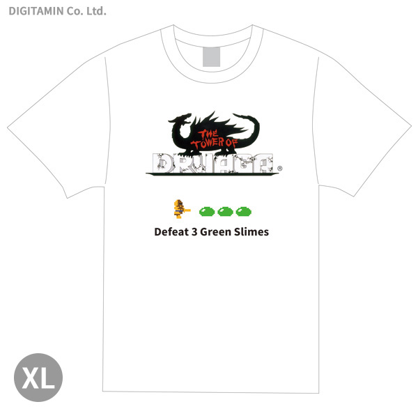 送料無料◆YUTAS ドルアーガの塔 Tシャツ 「Defeat3GS」 XLサイズ（ZG33048）画像