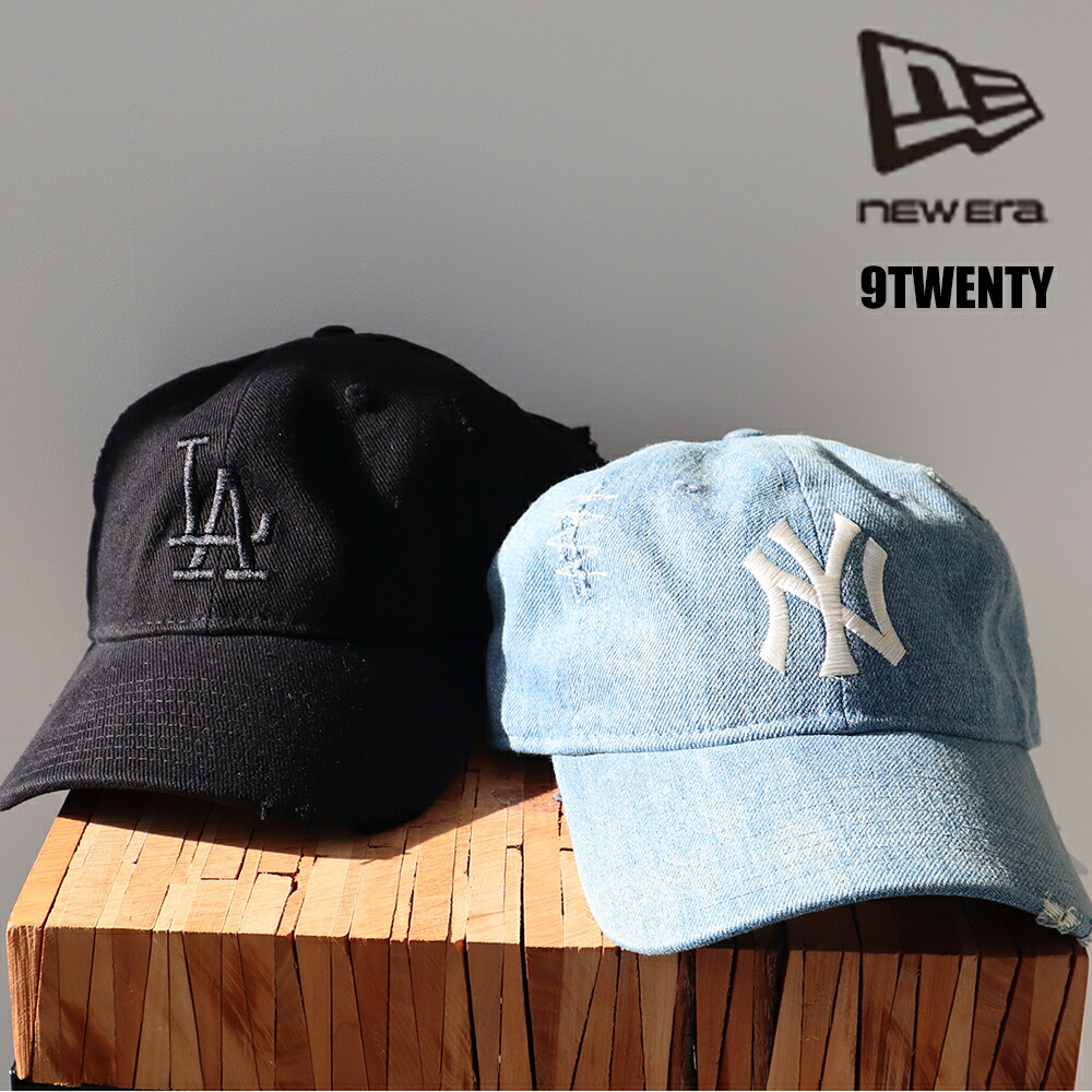[New Era]25SS★人気★MLB NY DENIM SERIES BALL CAP org.jpg