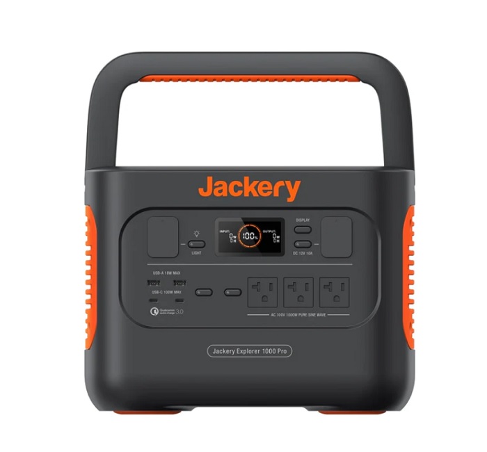 Jackery ジャクリ ポータブル電源 JE-1000B 1000Pro 容量1002Wh 高速