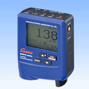 サンコウ プローブ一体型 膜厚計 SAMAC-PRO 携帯型膜厚計
