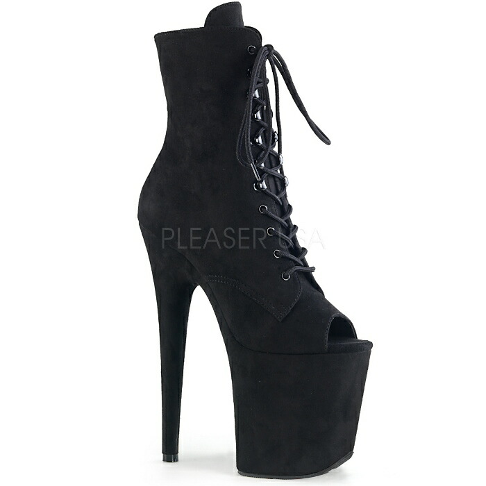 Pleaser(プリーザー) FLAMINGO-1020GWR ブーツ　黒 Pleaser(プリーザー) FLAMINGO-1020GWR フラミンゴ 厚底