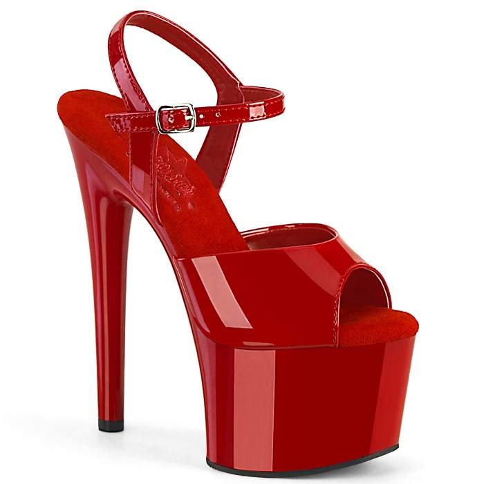 バナルシックビザール　赤エナメルヒールブーツ banal chic bizarre ブーツ LEATHER HEEL BOOTS RED/ レザー