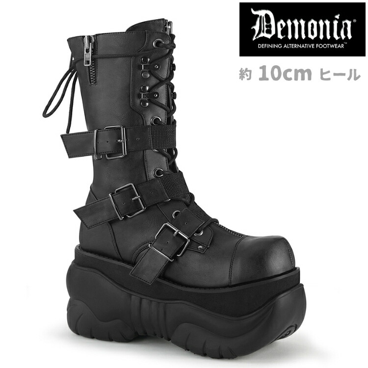 demoniaブーツ 楽天市場】demonia デモニア 厚底 ブーツ ロング サイハイブーツ