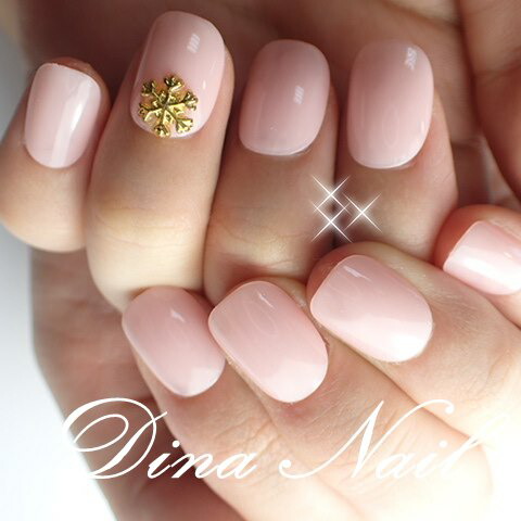 楽天市場 ネイルチップ ピーチピンクシンプル結晶パーツ 冬 お手頃 1100円均一 ベリーショートからレギュラーオーバルまで長さが選べます成人式 結婚式 ウェディング ちび爪 ショート 短いネイル対応 冬 雪 オーダーネイルチップのdinaネイル