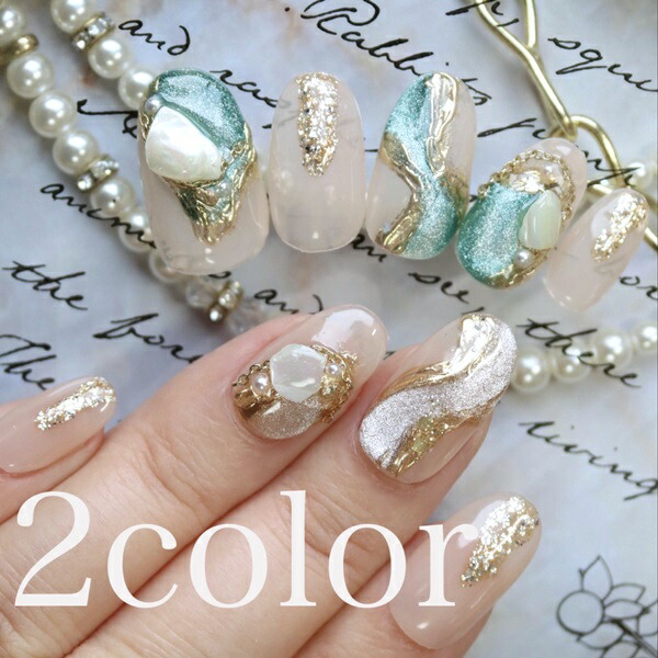 ゴールド スティレット ネイルチップ 10本 楽天市場】マグネットゴールドフレンチジェルネイルチップ 付け爪 つけ