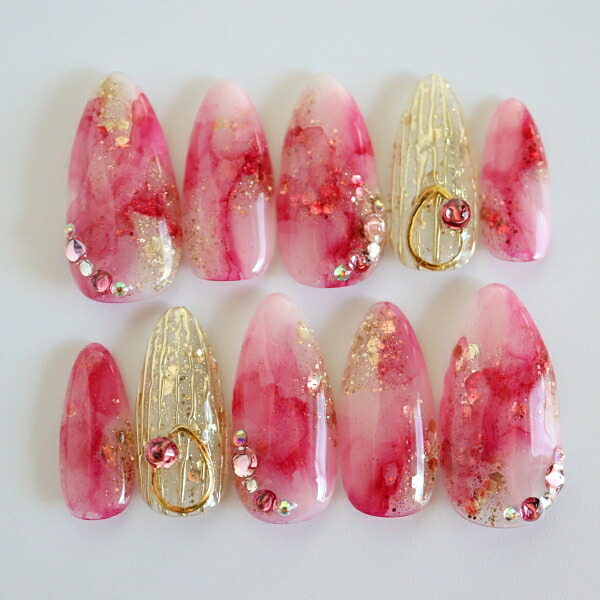 楽天市場】ジェルネイルチップ ナチュラルアートチューリップ サイズ