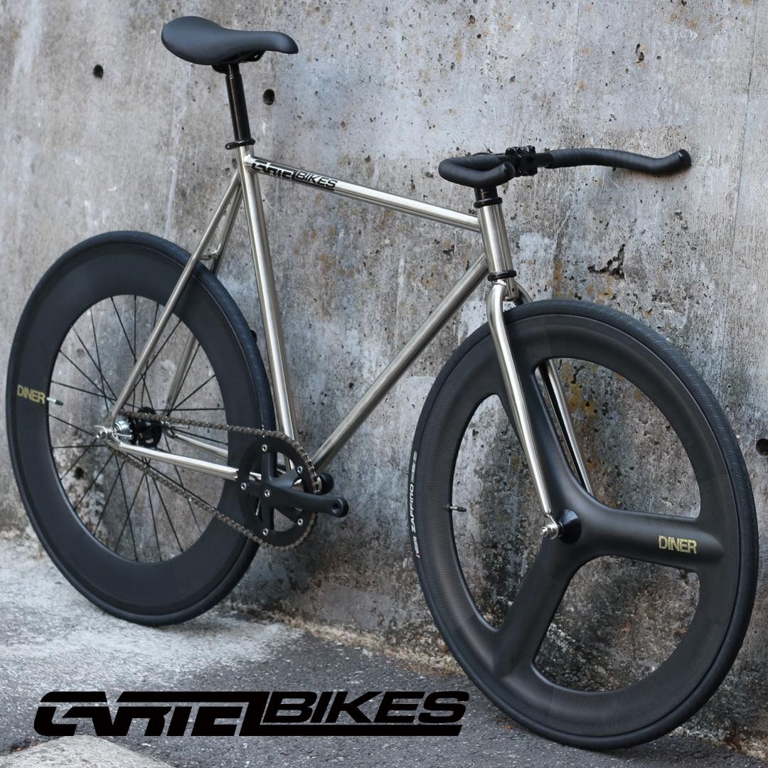 ピストバイク 完成車 Cartel Bikes Avenue Lo Chrome Diner 軽量 Front 自転車 固定ギア 3soke Rear mm Carbon Wheel Custom カーテルバイク 軽量 自転車 スポーツバイク フリーギア バイク クロモリ カスタムバイク カスタム 完成品 初心者 おしゃれ ベース 固定ギア