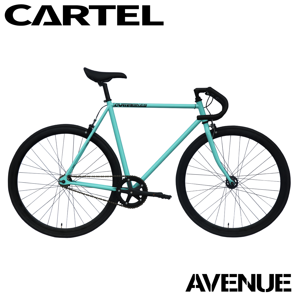 CARTEL BIKES AVENUEフレームセット （ピストバイク） 自転車 自転車