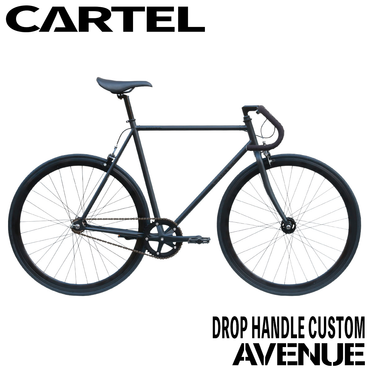 メーカー包装済】 ピストバイク 完成車 カーテルバイク CARTEL BIKE