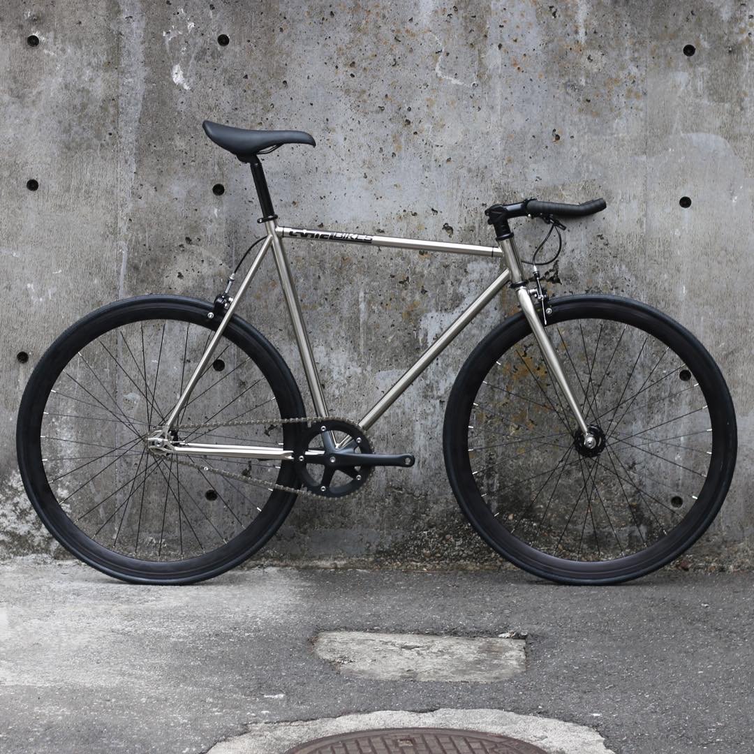 ピストバイク 完成車 カーテルバイク BLACK CARTEL CHROME LO BIKE