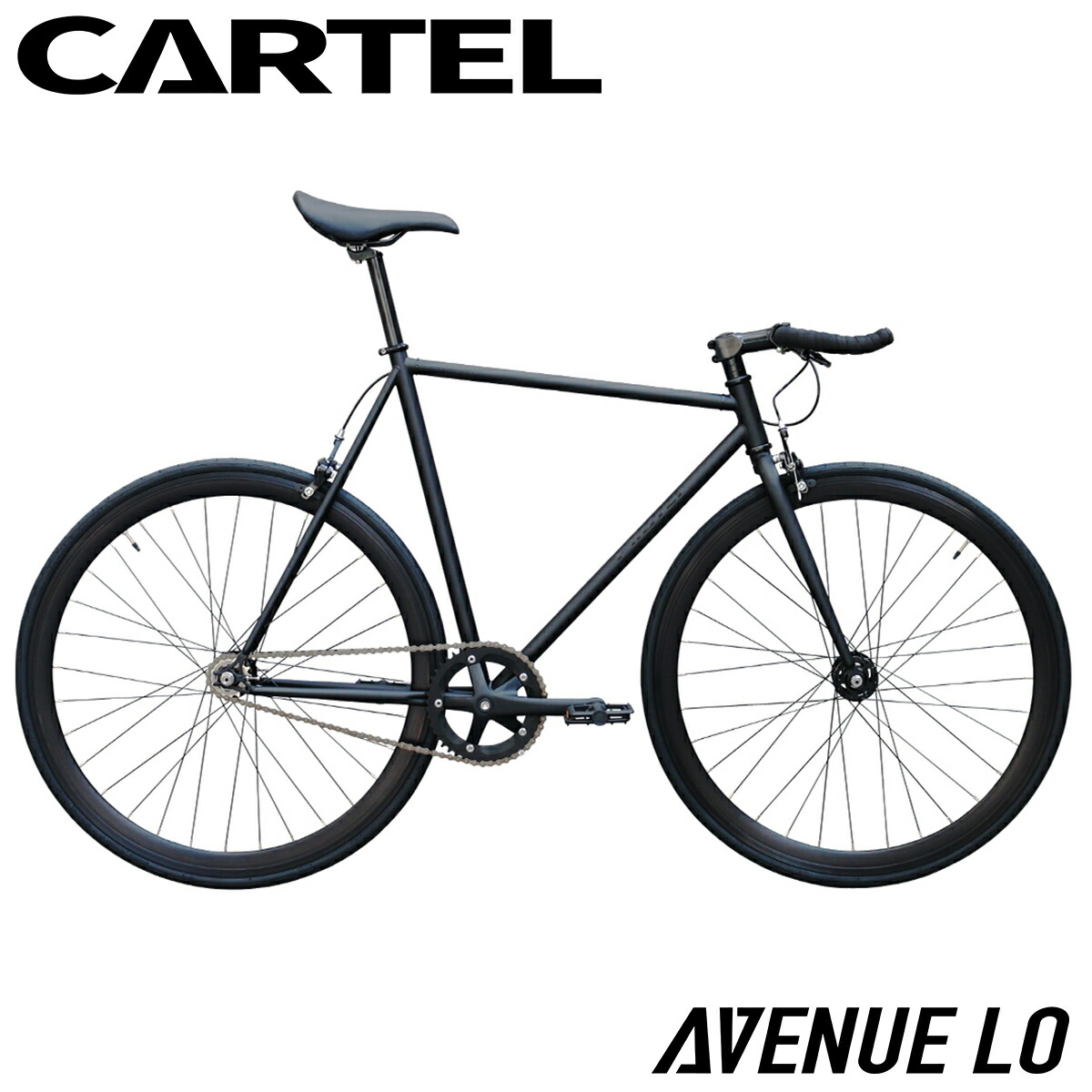 楽天市場】ピストバイク 完成車 CARTEL BIKES AVENUE 【 DINER CARBON 