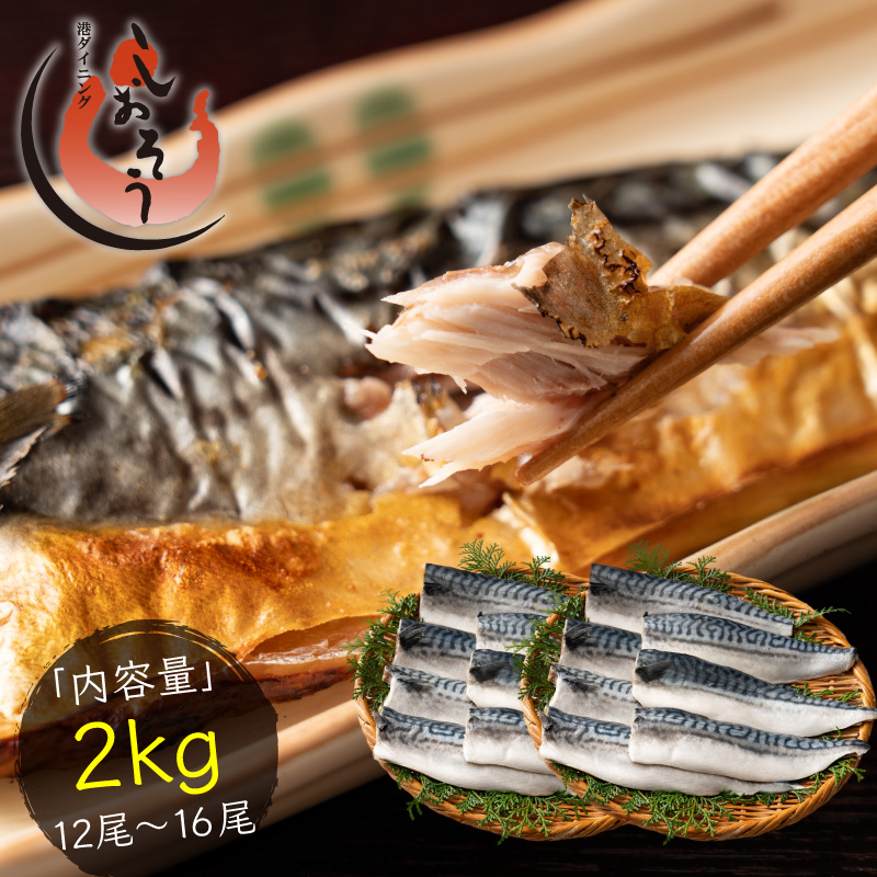 さば 無添加 無塩 トロさば サバ 鯖 約2kg(12～16尾）トロ鯖 海鮮 天然 美味しい 魚 魚介 海産物 おかず おつまみ 乾き物 酒の肴 贈り物 お取り寄せ 食べ物 絶品 ギフト 父の日