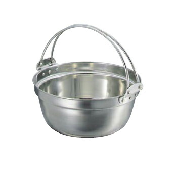 料理鍋 吊付 18-8（ステンレス） SW 48cm