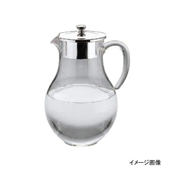 ウォーターピッチャー アクリル製 氷止付 UK 2.2L （リットル）