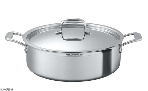 ビタクラフト 外輪 鍋 プロ 3.5L 24cm 0233