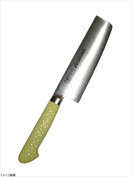 ハセガワ 抗菌カラー庖丁 菜切 16cm イエロー MNK-16｜ダイニングマート