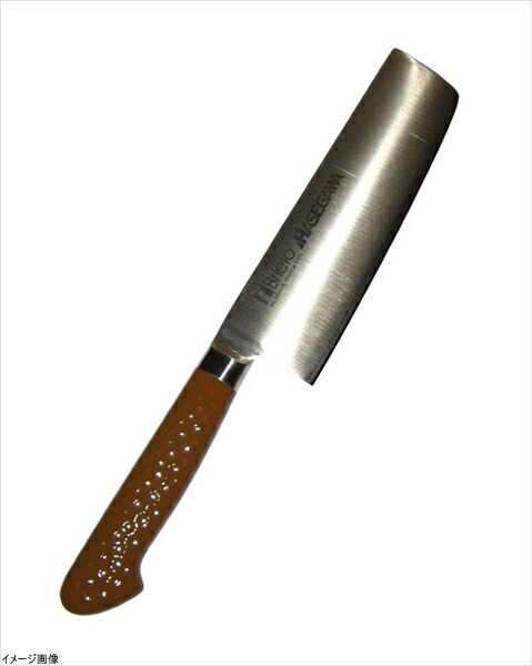 ハセガワ 抗菌カラー庖丁 菜切 16cm ブラウン MNK-16
