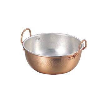 楽天市場】打ち出し銅さわり鍋 1尺5寸（約45cm） 柄・取っ手無し 銅