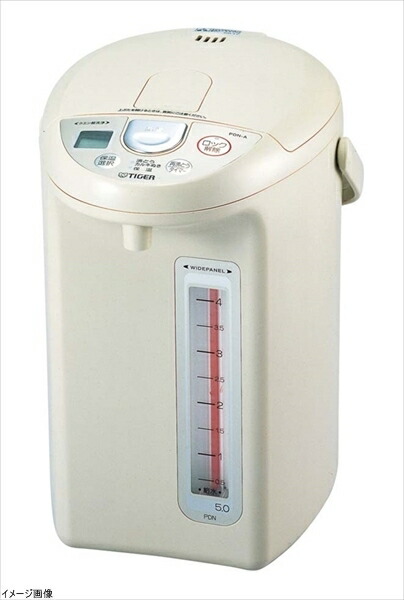 タイガー マイコン電気ポット アーバンベージュ 5L PDN-A500-CU｜ダイニングマート