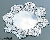 ドイリー レースペーパー 丸型 銀(500枚入)7号