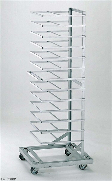 厨房中古 パンラック 片面トンボラック 16段 405×550×1800 パン