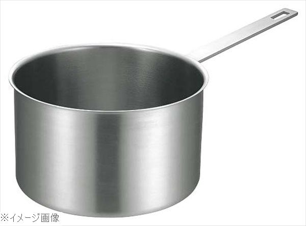 Ｋ 19-0（ステンレス） ＩＨ対応 シチューパン（目盛付）２４ｃｍ