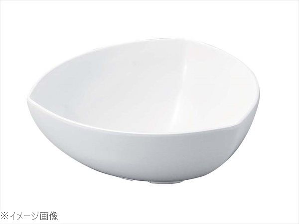 ニューホワイト 三角胴張深鉢 ２８ｃｍ