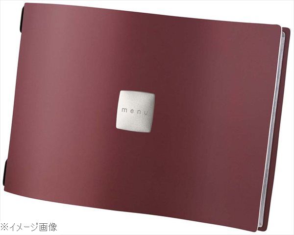 ファッション メニューブック ＦＣ４Ａ６ＯＳ ボルドー（Ａ４横）