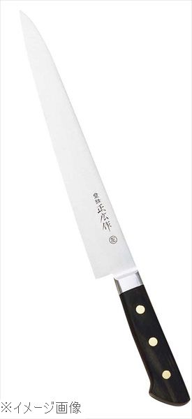 正広作 日本鋼 左きき用 ツバ付 筋引 27cm