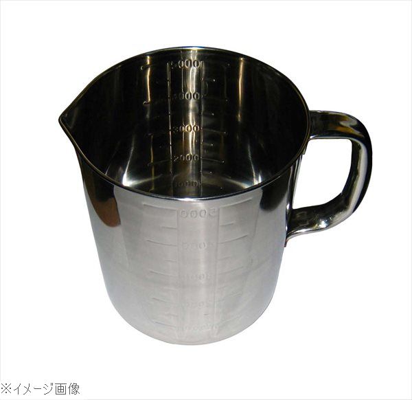 ミツワ 18-8（ステンレス） 口付 計量水マス ５Ｌ