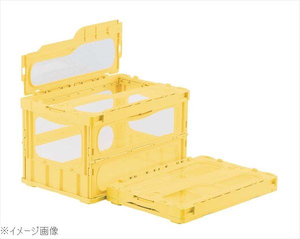 サンコー オリコン マドコンライト（蓋一体型）Ｃ－４０Ｂ イエロー
