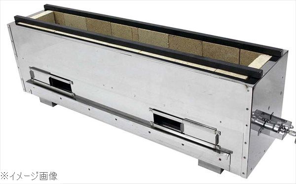 耐火レンガ木炭コンロバーナー付（組立式）ＮＳＴ－１２０２２Ｂ １３Ａ