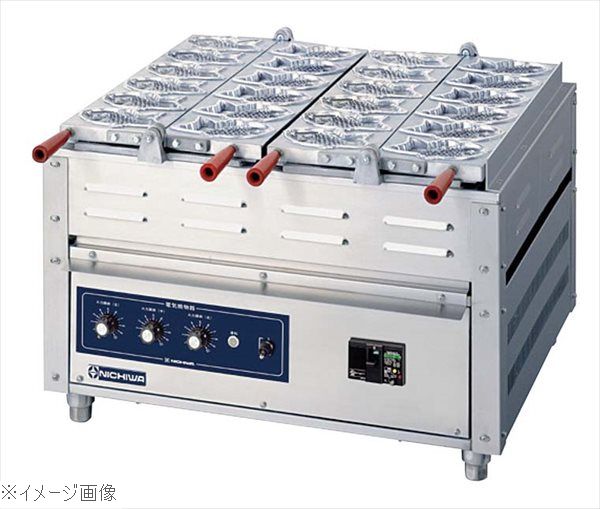 電気 重ね合せ式 たい焼器 ＮＧ－３ ３連式