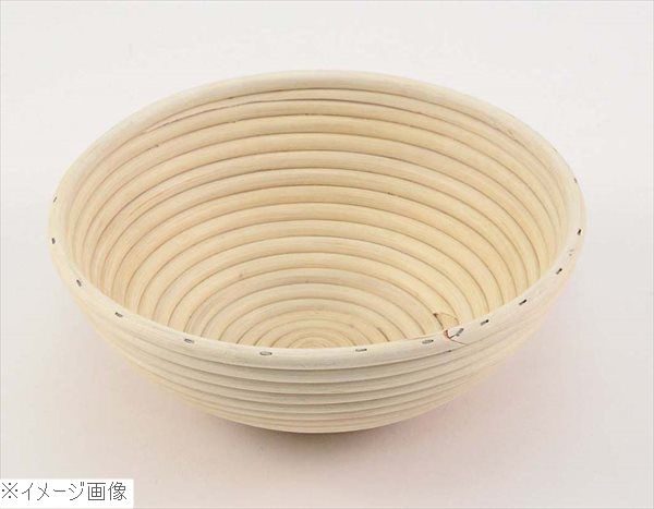 籐製 発酵ねかしカゴ 丸型 VC−1−M 内寸φ205