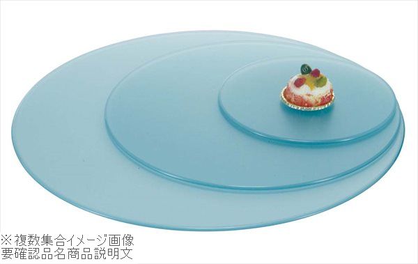 ブッフェステーション 丸ライトグリーントレー Ｇ００６７（Ｌ）φ６７０