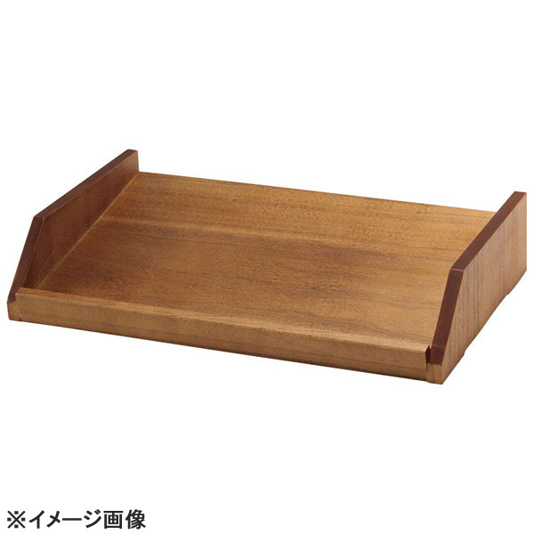 木製オーガナイザーボックス用スタンド1段3列茶