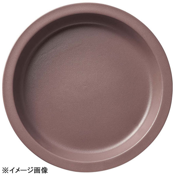 ラックポーセレンガストロノームパン丸型深Lチェスナッツブラウン|ダイニングマート