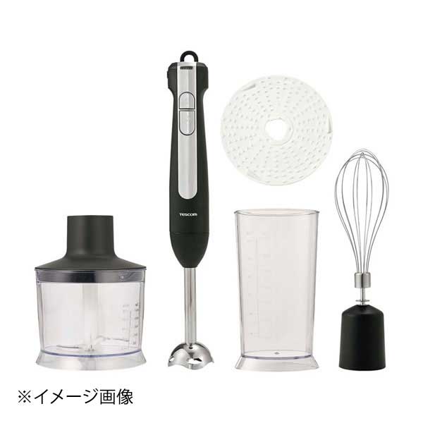 テスコム コードレスハンドブレンダー TBL70A-K|ダイニングマート