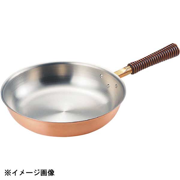 新光金属 銅楽 まごころフライパン 24cm MD-0111 009140