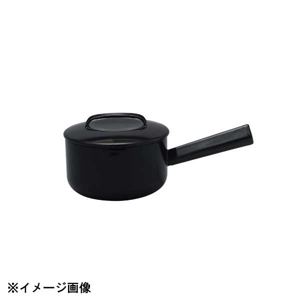 野田琺瑯 NOM-17N BK ノマクソースパン 17cm ブラック 475091