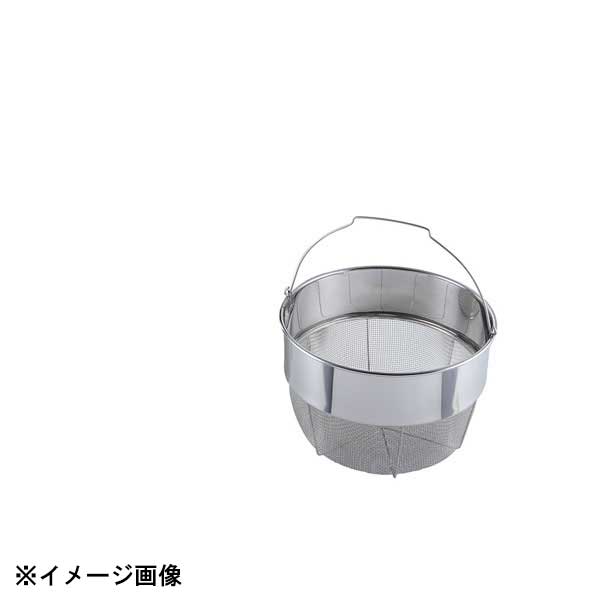 ミネックスメタル 18-8バケット2 丸型 細目 18L V-1315A 091041